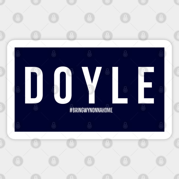 DOYLE - Wynonna Earp #BringWynonnaHome Sticker by SurfinAly Design 